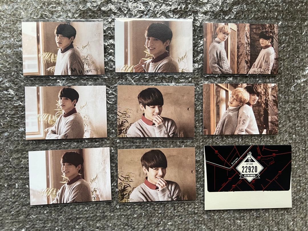 BTS 2ND MUSTER 22920 ミニフォト グク 3枚 bts ミニフォト BTS 2nd