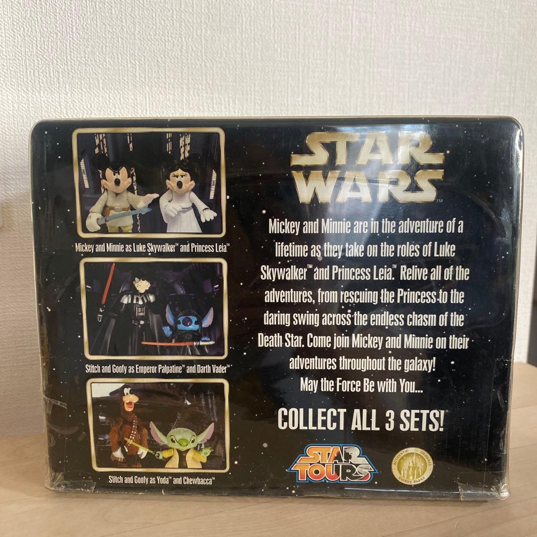 US.Disney/スターウォーズ　ジェダイ ミッキー＆レイア姫　ミニー