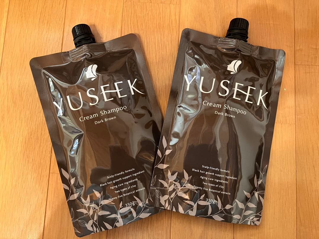 YUSEEK クリームシャンプー ダークブラウン 新品未使用 2個セット