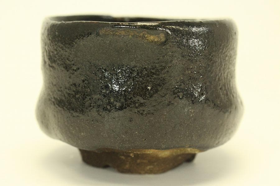 茶道具 黒楽茶碗 古美術(BB470)
