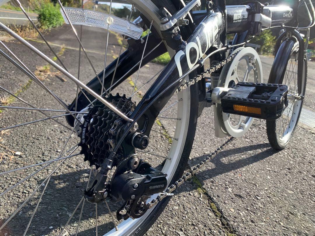 【即乘】送料無料 DAHON 折り畳み自転車 routeミニベロ小径車20インチ