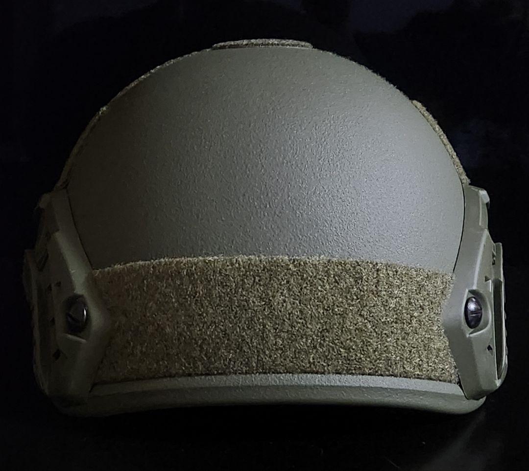 NIJ-Ⅲa 実物 防弾ヘルメット 55㎝～62㎝ /OD、 FAST OPS