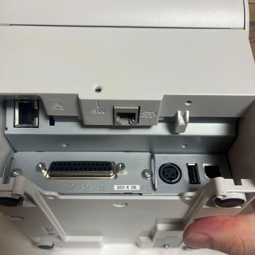 お買得】レシートプリンター EPSON TM-T88VI新品ロール2個付き