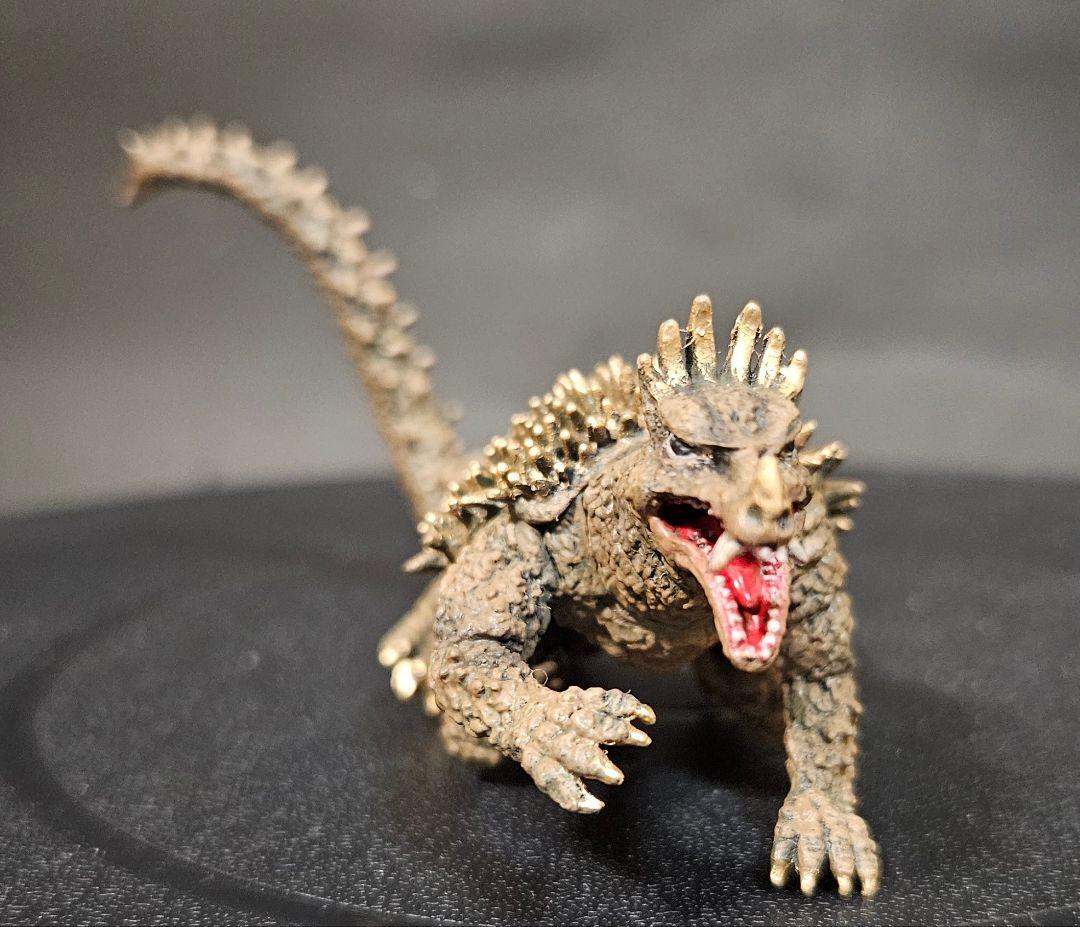 ゴジラ怪獣ソフビHGゴジラシリーズ　総ゴジ　ミニラ　アンギラス　リペイント完成品