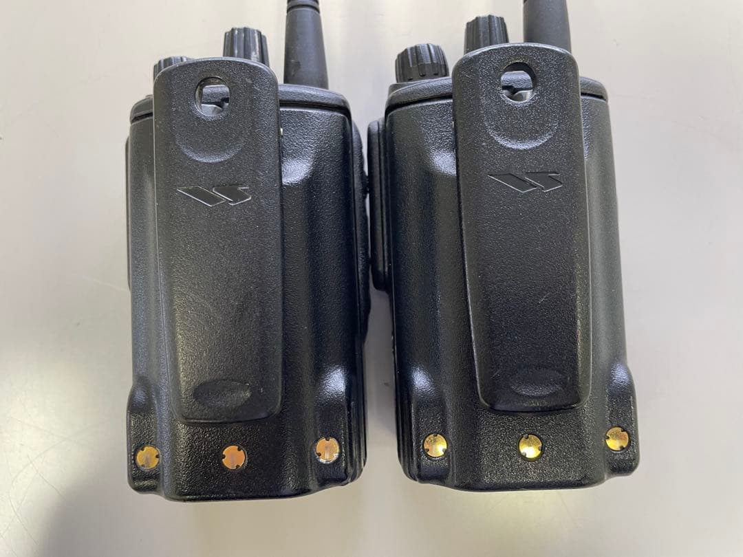 スタンダード製VXD450U デジタル携帯型無線機2台セット（専用ソフト