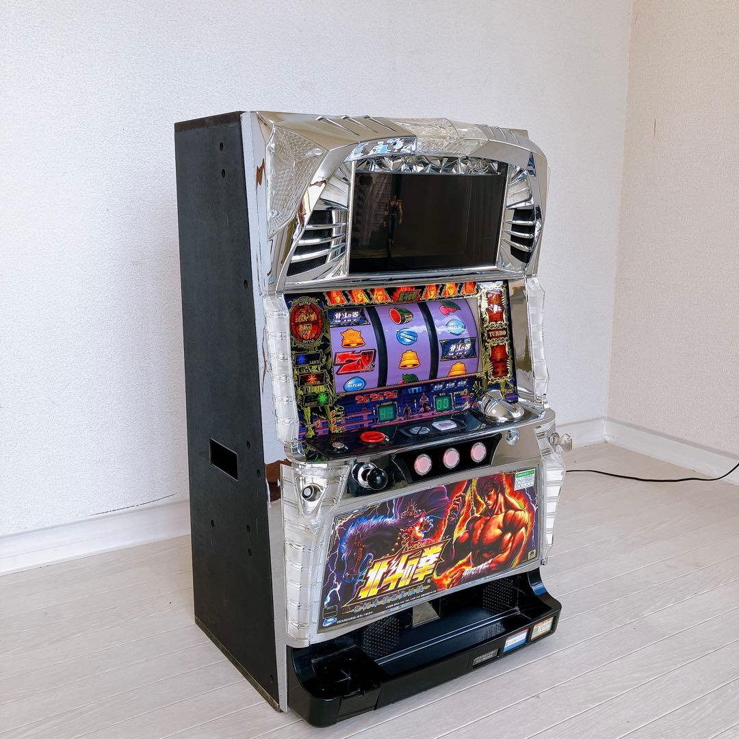 パチスロ 北斗の拳 世紀末救世主伝説 実機 コイン不要機付