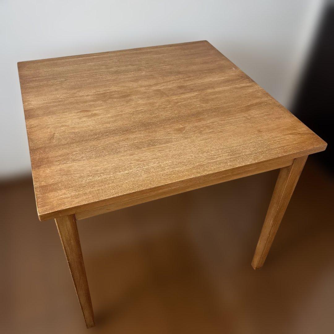 無印良品　無垢材 ダイニングテーブル