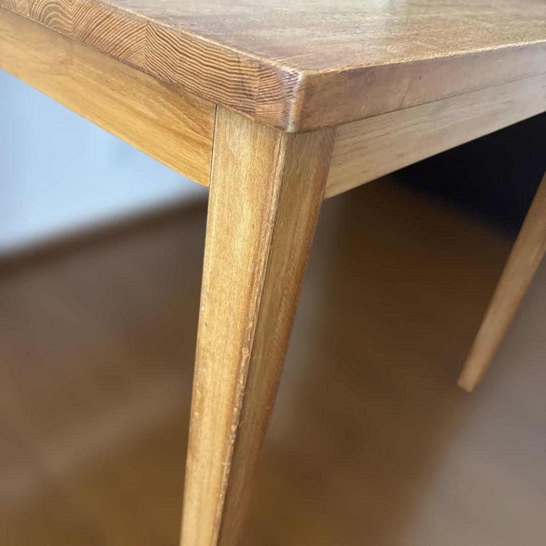 無印良品　無垢材 ダイニングテーブル