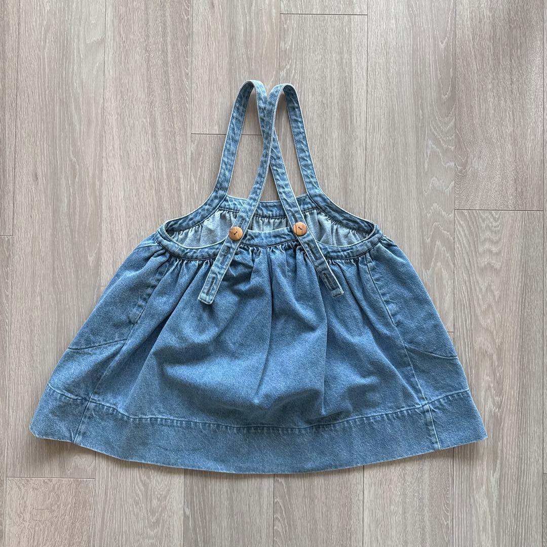 soor ploom Eloise pinfore 7y デニム　吊りスカート