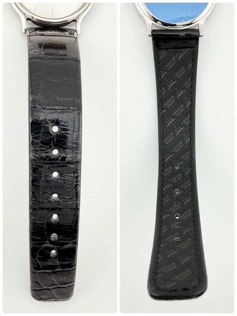 極美品 セイコー クレドール GCAR011 メンズ クォーツ腕時計