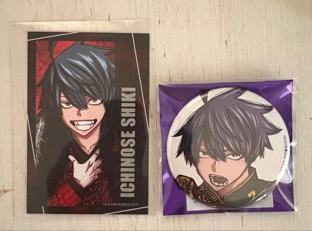 桃源暗鬼 コミケ 一ノ瀬四季 缶バッジ カード C107 - メルカリ