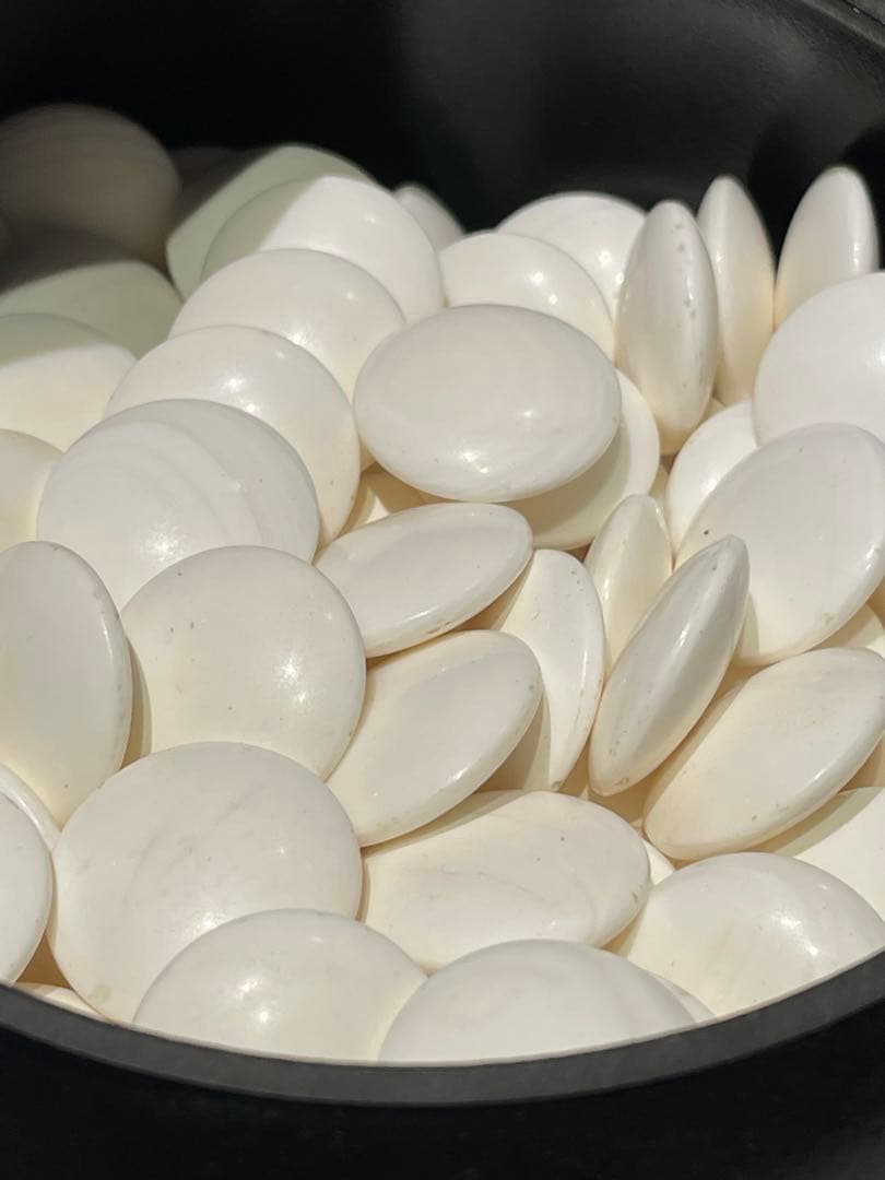 【碁石セット】囲碁 蛤 貝 趣味 遊び　那智黒石　室内ゲーム