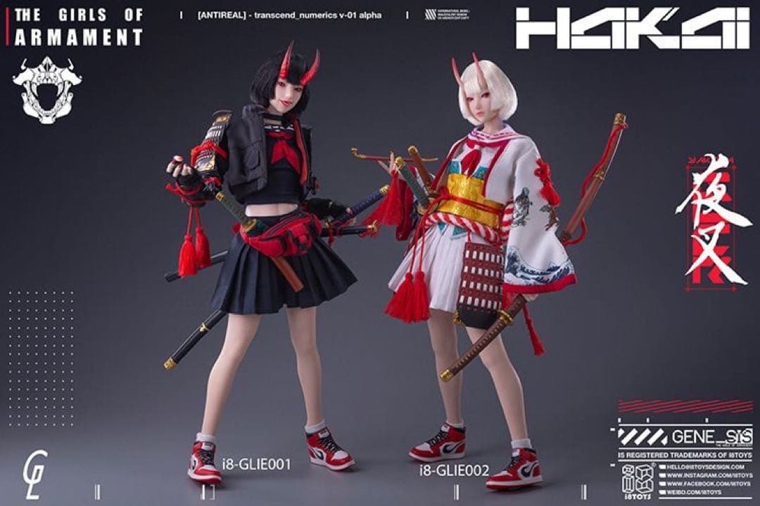 i8toys i8-GLIE002夜叉大神莉月彩1/6 RIRUA OOKAMI