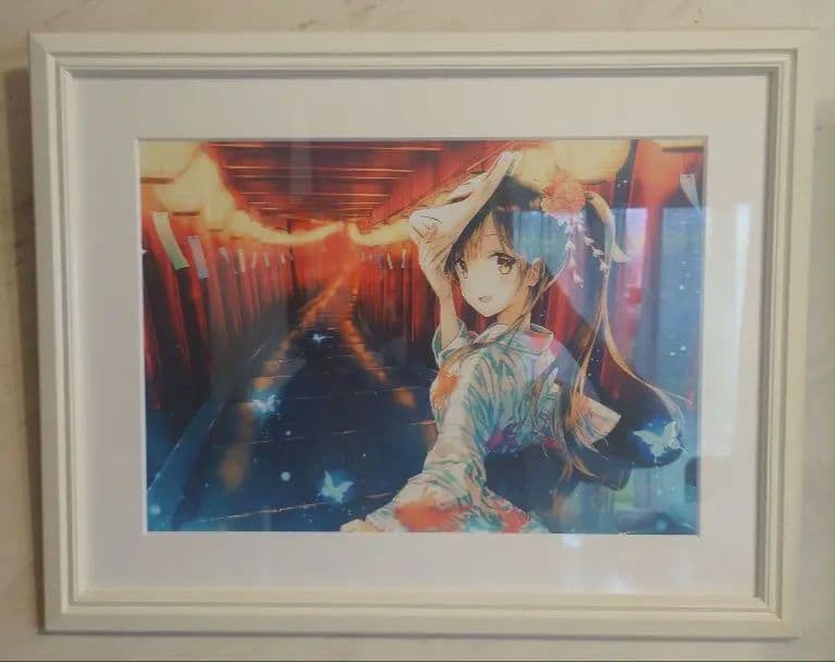 軸中心派 Hiten 直筆サイン入りA3複製原画・Passin ジークレー