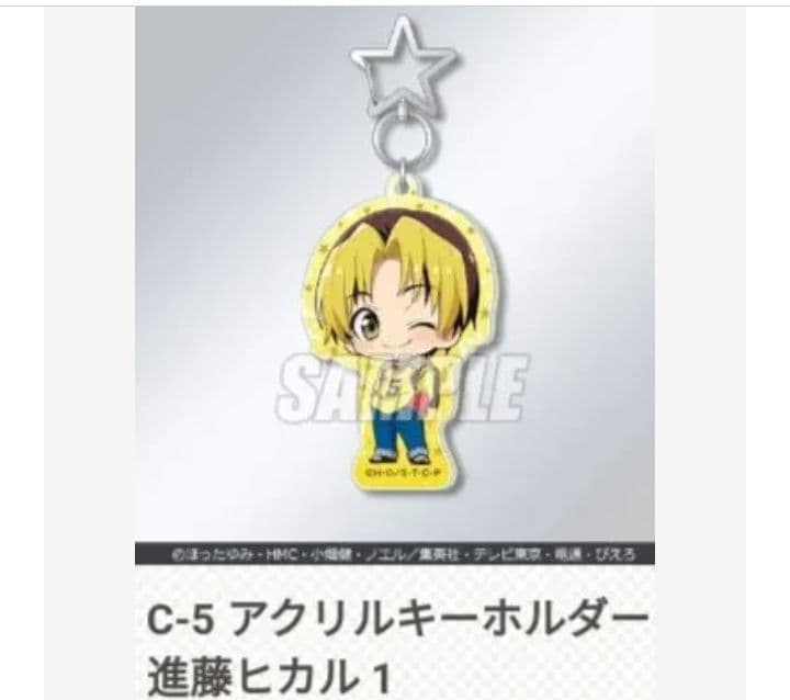 くじ引き堂 ヒカルの碁 アクリルキーホルダー 10種 ヒカル アキラ