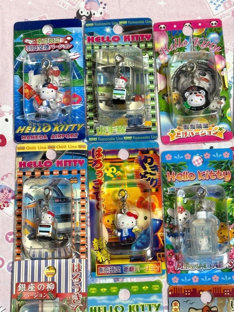 ご当地限定　ハローキティ ファスナーマスコット 38個まとめ売り　ダニエル