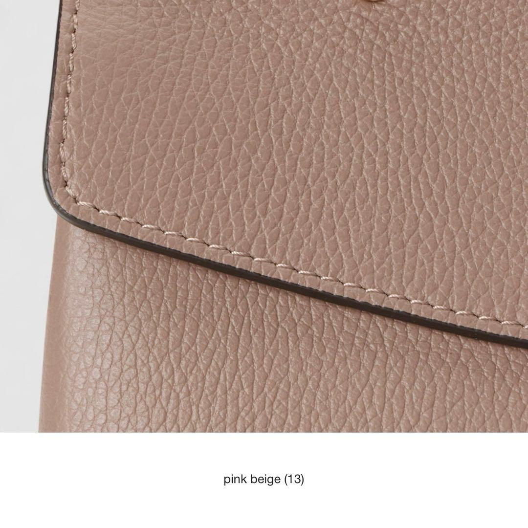 アナイ2025 2026現行品◇シュリンク革トップハンドルバッグ ♢新品未使用