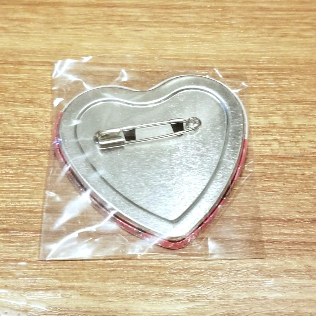 新世紀 エヴァンゲリオン 缶バッジ ハート型 アスカ エヴァンゲリオン