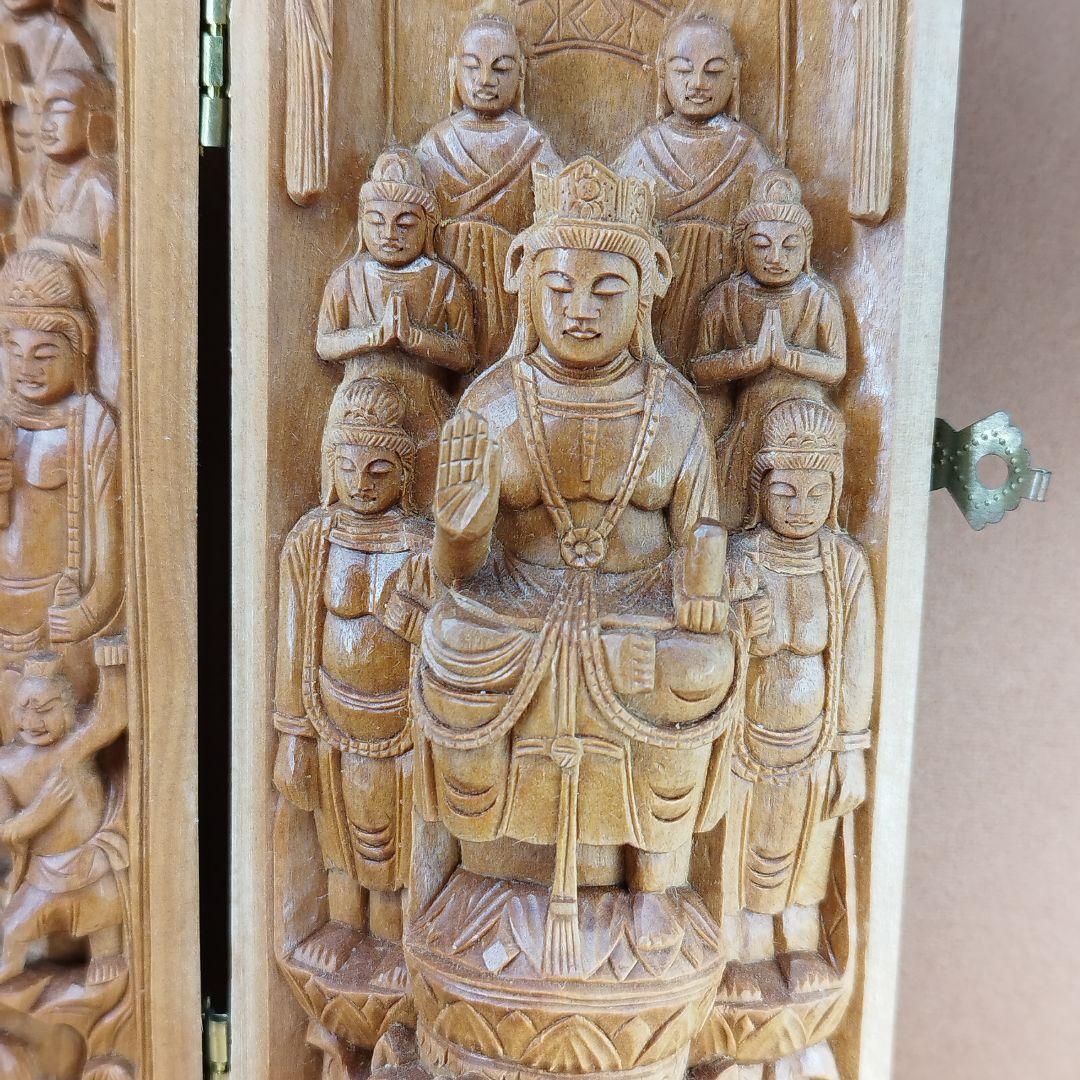 インド老山白檀「国宝緒尊仏籠」《整理番号:BU002》