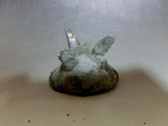 酒器■立ち盃 三つ足 発掘品 古金属 青銅 祭祀品 副葬品 猪口 時代物 骨董■