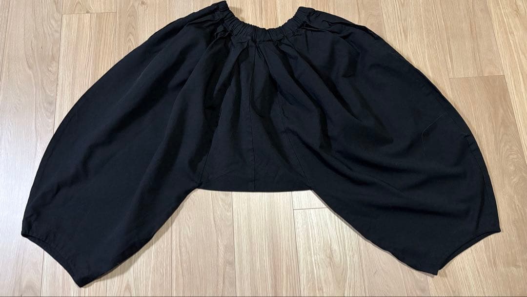 BLACKコムデギャルソン サルエルパンツ