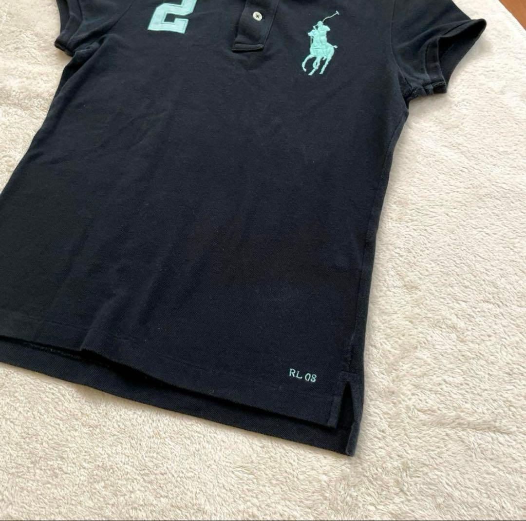 Polo Ralph Lauren POLO ポロシャツ 半袖 黒 ビッグポロ