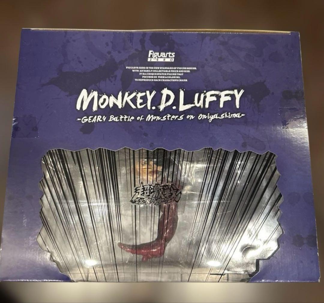 【 新品】フィギュアーツZERO ワンピース ルフィ ギア4 鬼ヶ島怪物決戦