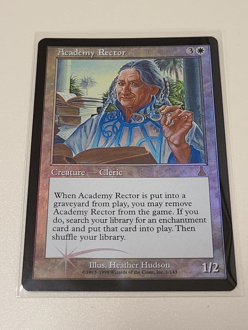 MTG【Foil】〈アカデミーの学長/Academy Rector〉[UDS] - メルカリ