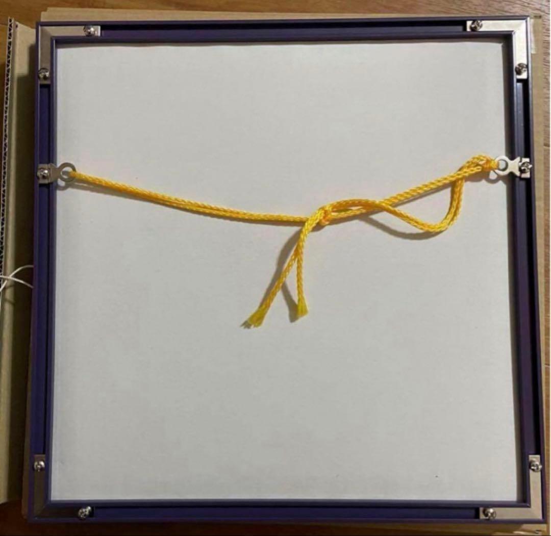 エース明　額装済み　ジークレープリント　現代アート