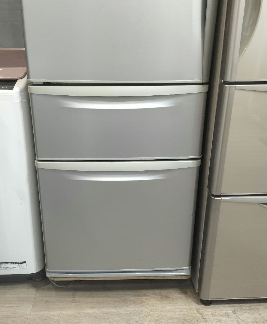 M♦みみ　送料込　パナソニック 3ドア ノンフロン冷凍冷蔵庫