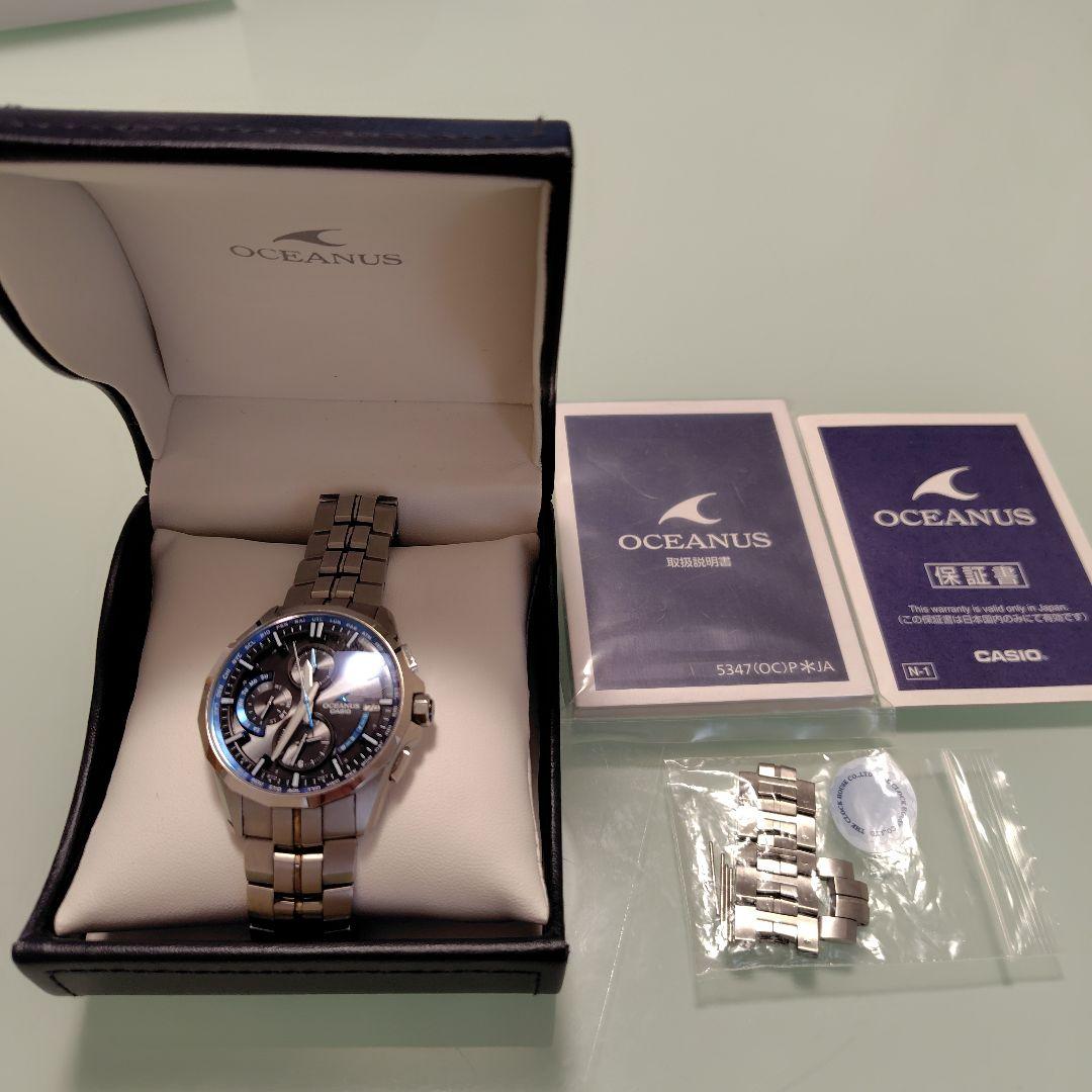 時計 CASIO OCEANUS Manta OCW-S3000