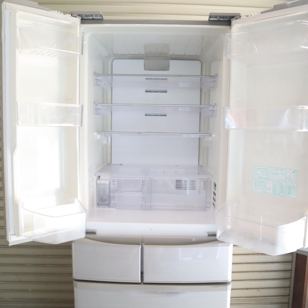 hydraSHARP 大型冷蔵庫 SJ-F462D-S 455L B13