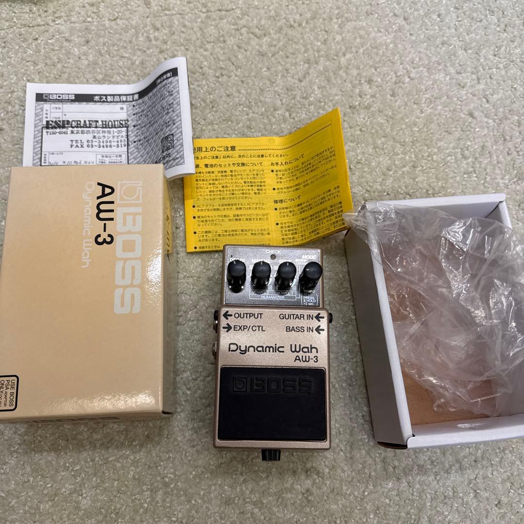 BOSS Dynamic Wah AW-3 ほぼ未使用