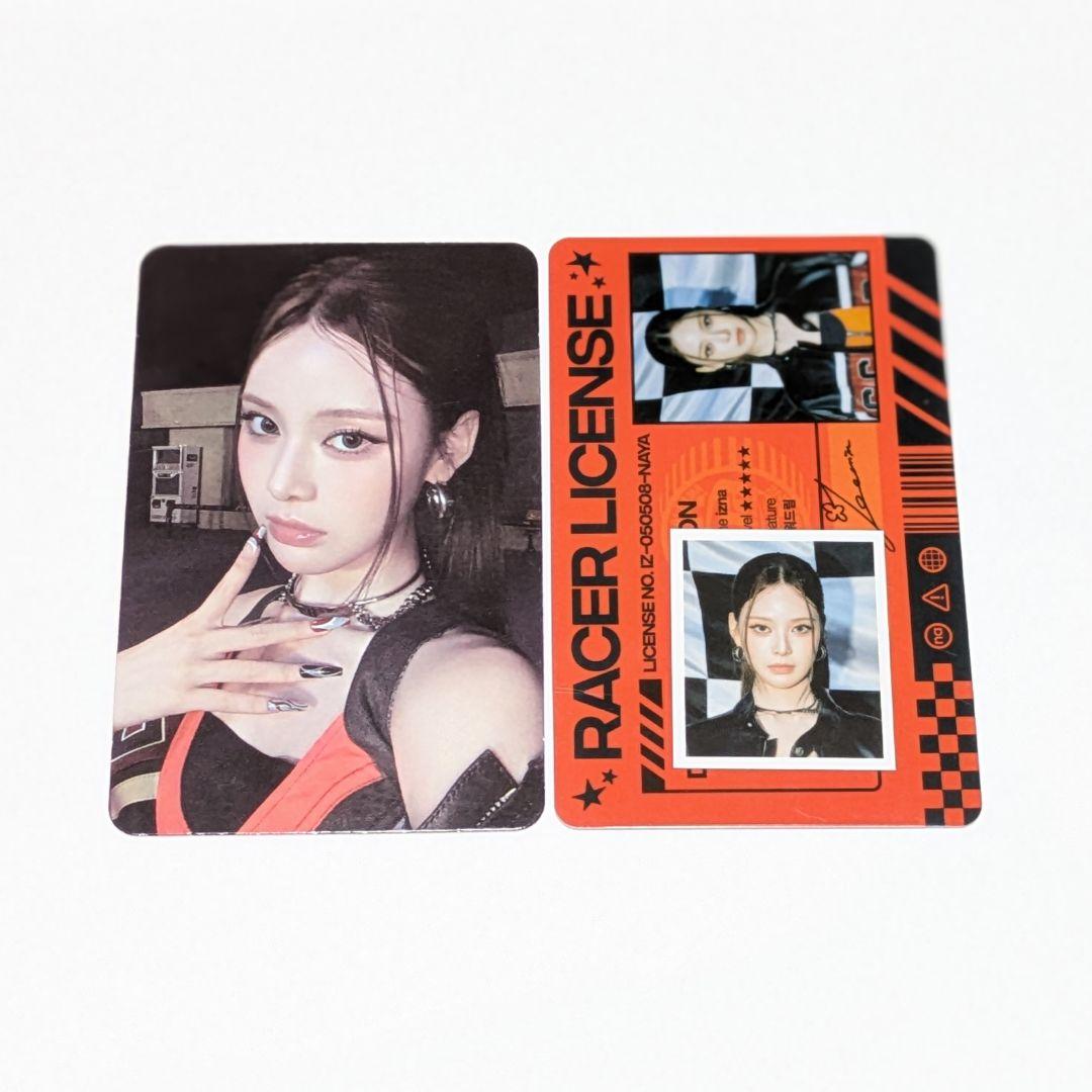 izna ジミン トレカ 封入 証明写真 ID - メルカリ