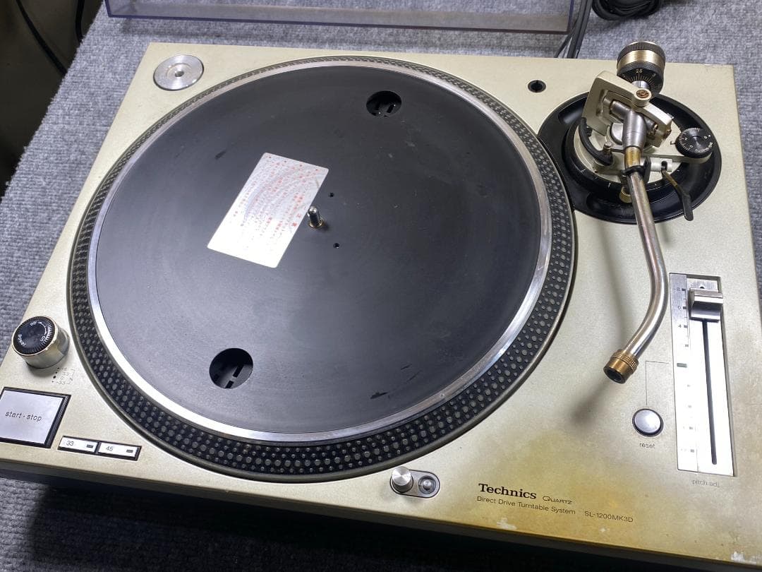 Technics SL-1200 mk3Dターンテーブル 1台A 付属品多数
