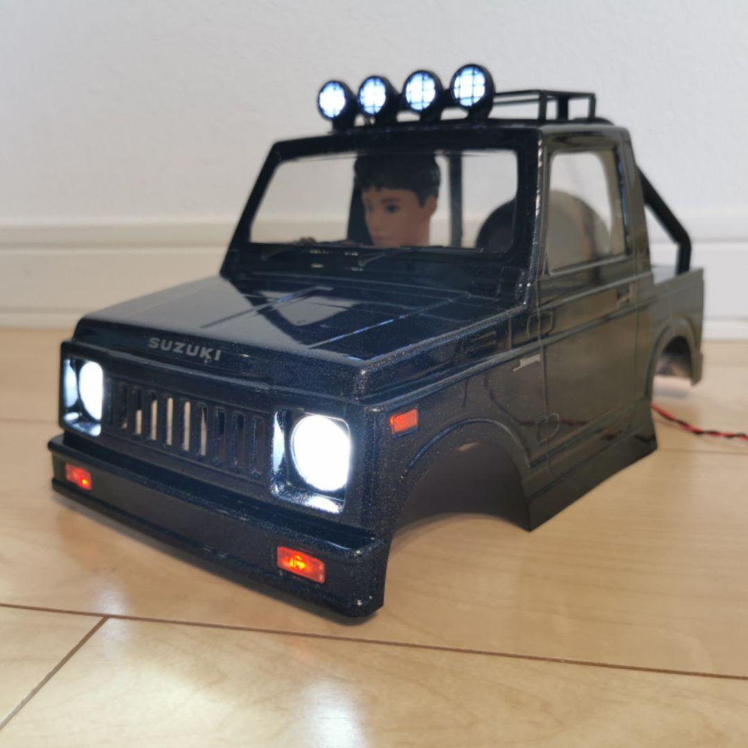 浜*風様 ジムニー ラジコン ボディ LED16 タミヤ WR-02 ワイルドウ