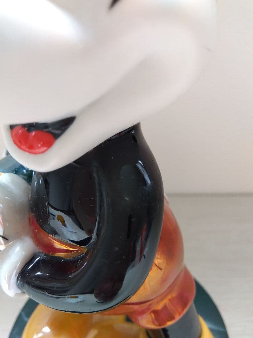 ディズニー生誕75周年記念 1000個限定 ミッキーマウス陶器フィギュア