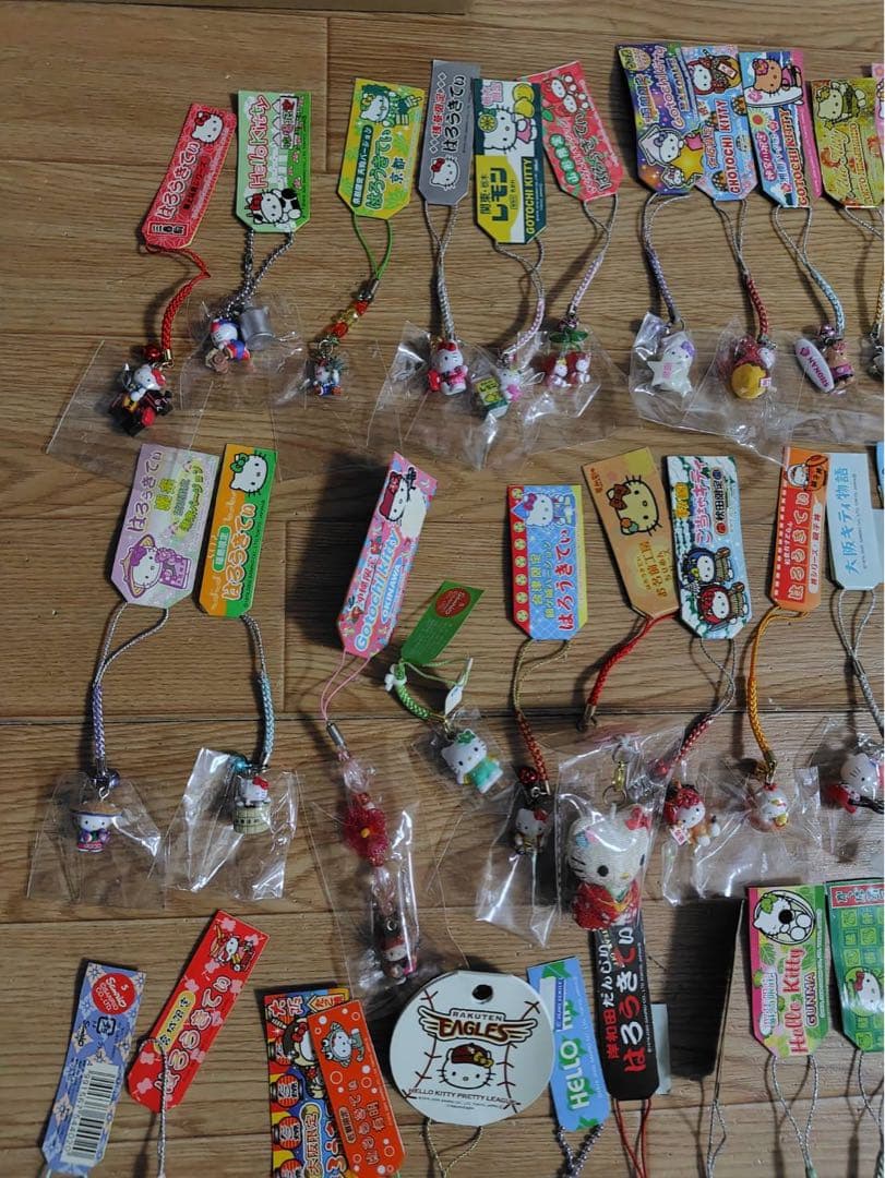 ハローキティ 根付け ストラップ チャーム ペン　キーホルダー　240点　#12