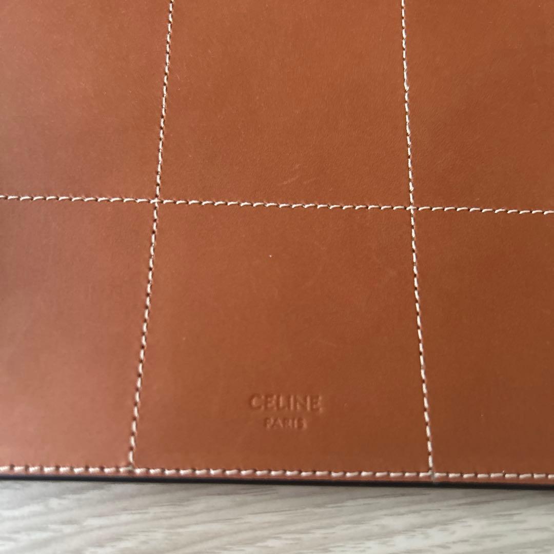 セリーヌ ティックタックトゥー カーフスキン セリーヌ ティックタック