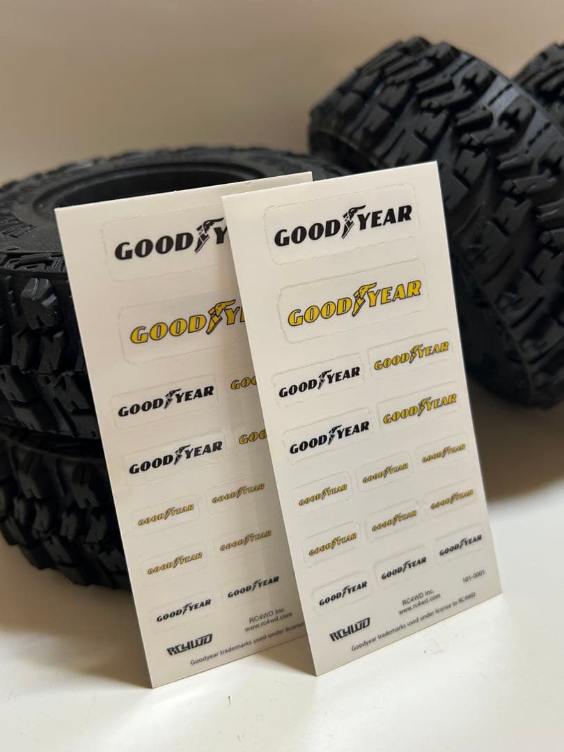 RC4WD グッドイヤー　ラングラー　1.9タイヤ