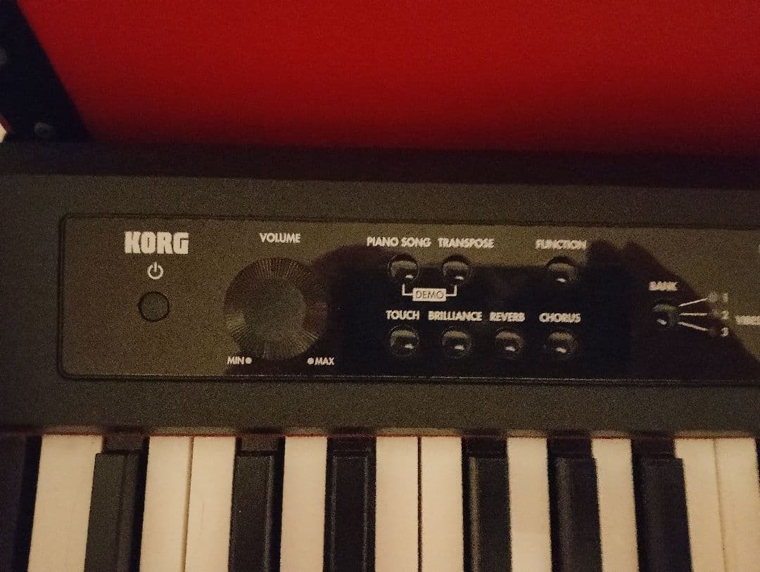 人気色】 愛知 LP-380 赤 レッド KORG 電子ピアノ デジタルピアノ