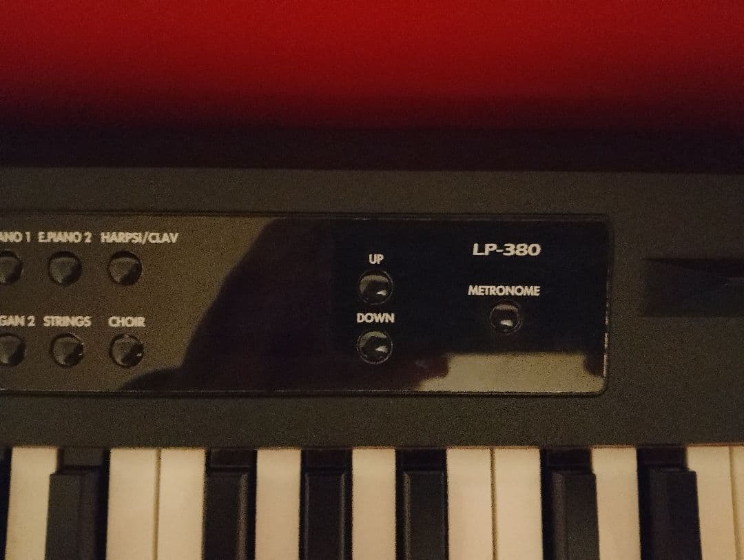 人気色】 愛知 LP-380 赤 レッド KORG 電子ピアノ デジタルピアノ