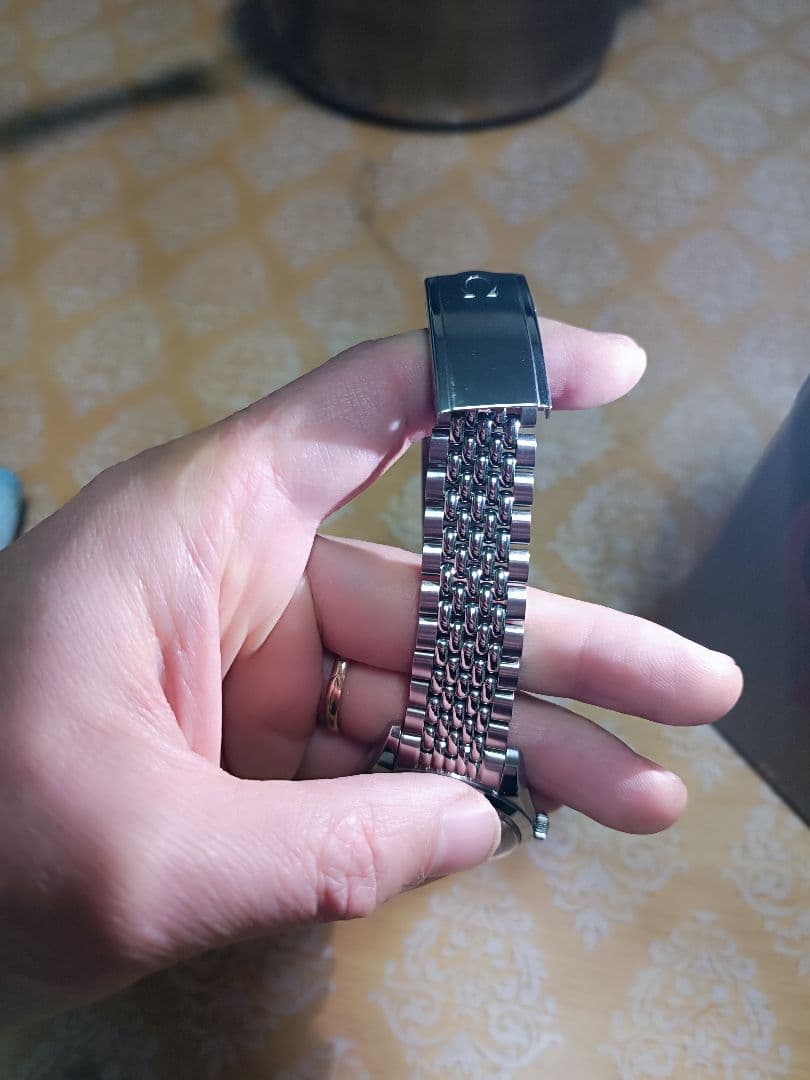 希少オメガシーマスタークロノメーターcal.564 自動巻 純正ベルト美品