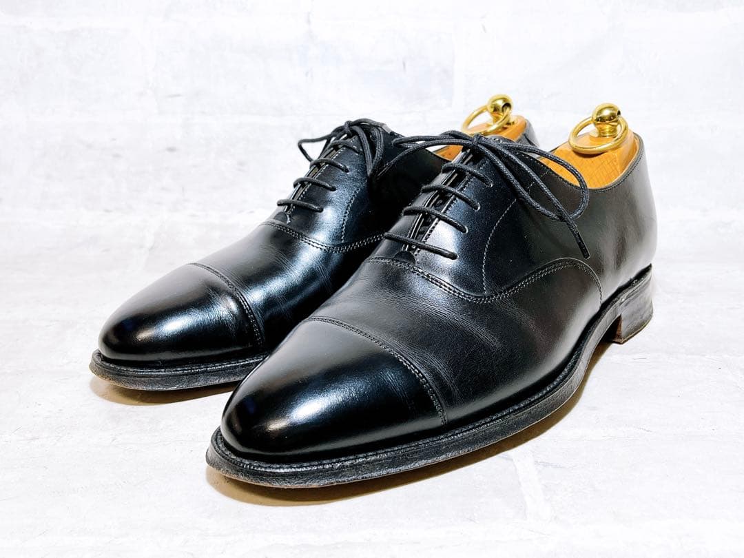 イギリス製【美品】チーニー別注 ロイドフットウェア ストレートチップ UK6.5