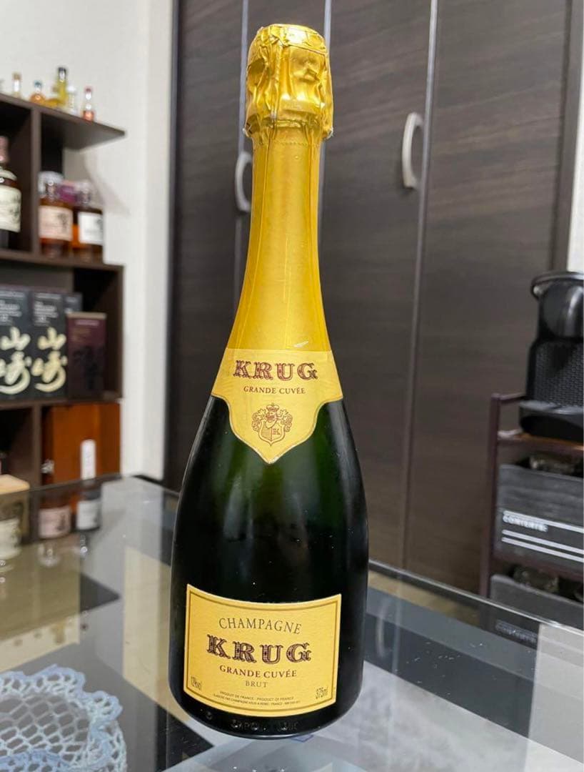 クリュッグ KRUG ハーフシャンパン 未開栓! KRUG GRANDE CUVEE BRUT