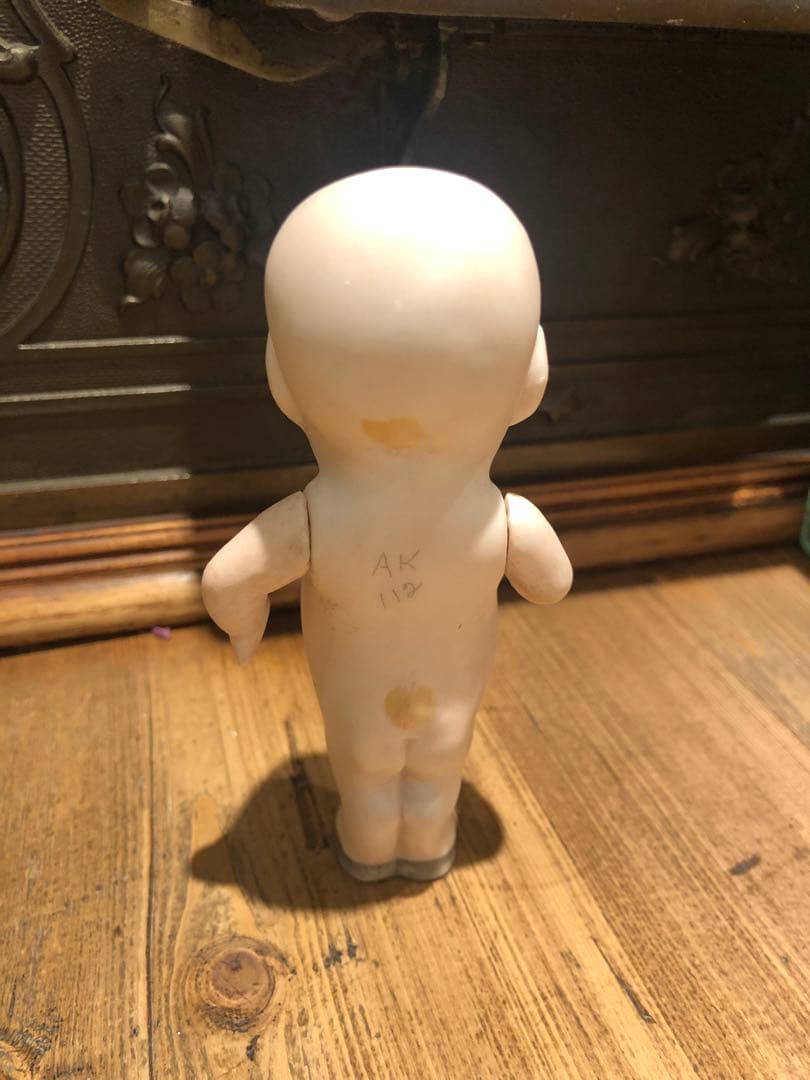 ビンテージ デビル 悪魔 キューピー アンティーク ビスクドール ローズ