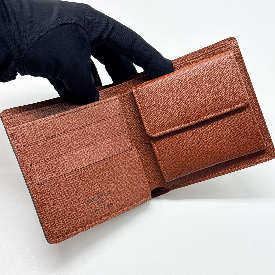 ルイヴィトン モノグラム ポルトフォイユ マルコ 二つ折り財布