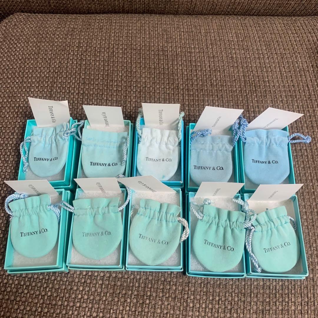 ティファニー空箱巾着10セット