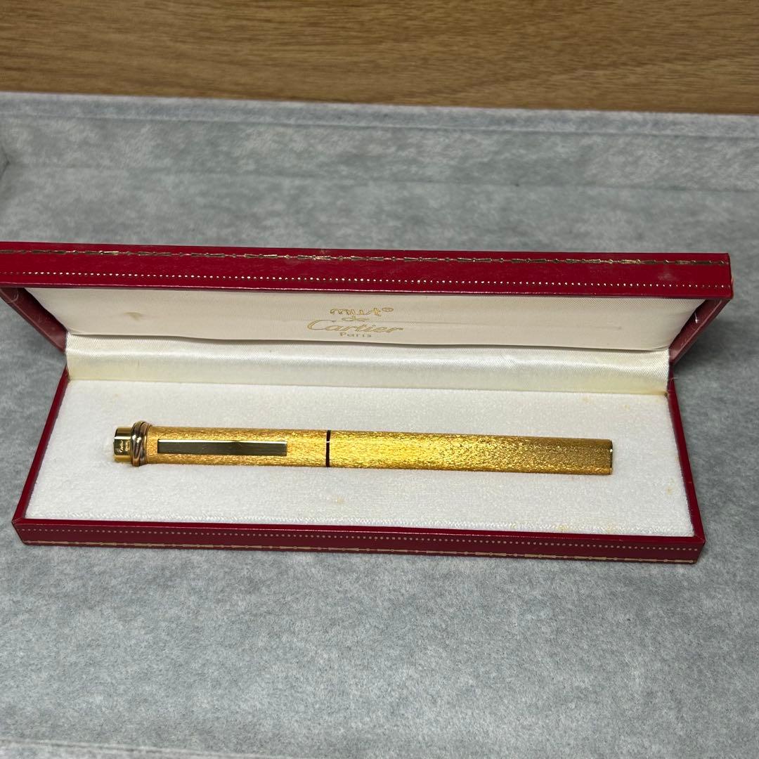 Cartier カルティエ ゴールド トリニティボールペン