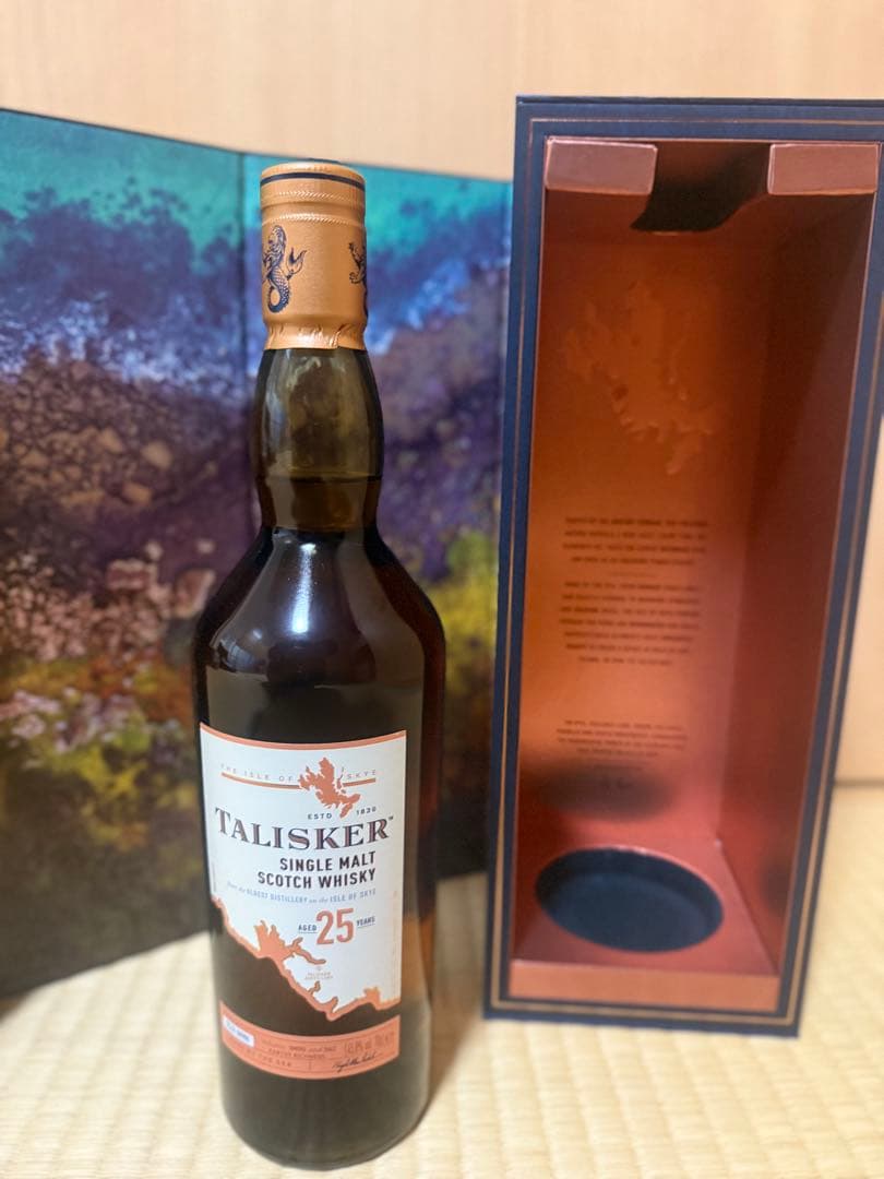 TALISKER 25年 シングルモルトウイスキー2017 TALISKER 25年 シングル